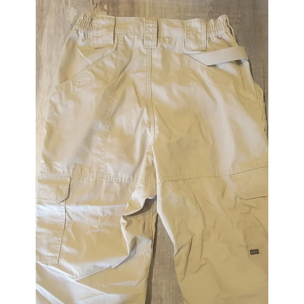 5.11 Tactical Mens 30x34 74273 Cargo Utility Work Pants Beige Khaki Tan